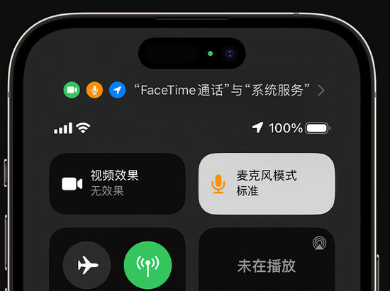 宁县苹果授权维修网点分享iPhone在通话时让你的声音更清晰 